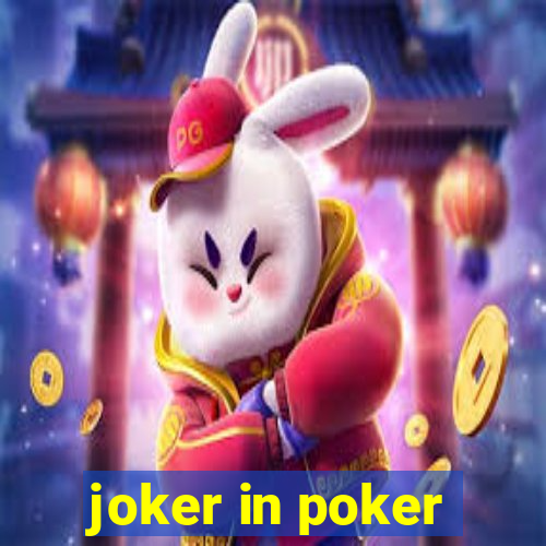 joker in poker