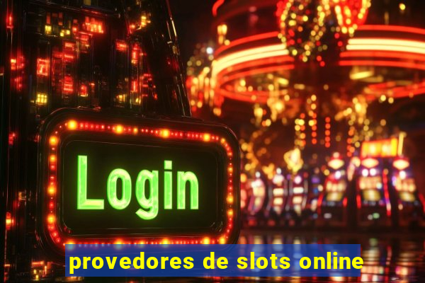 provedores de slots online