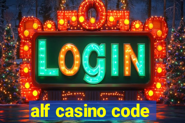 alf casino code