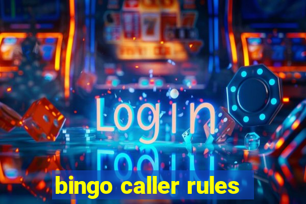 bingo caller rules