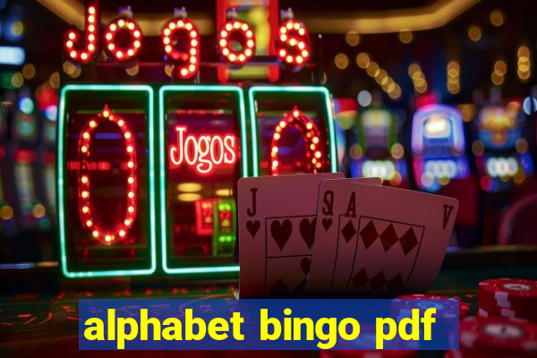 alphabet bingo pdf