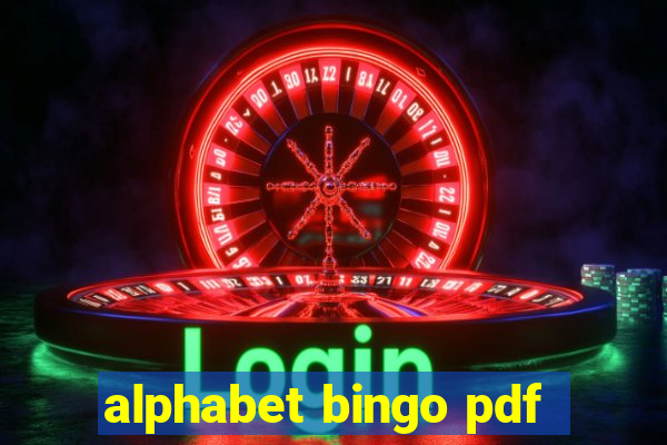 alphabet bingo pdf