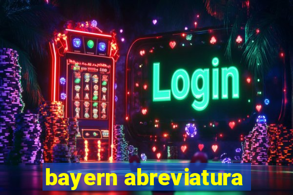 bayern abreviatura