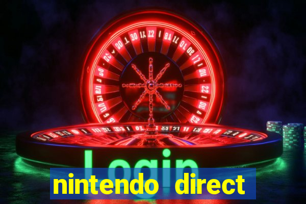 nintendo direct bingo template