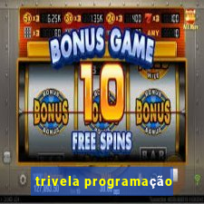 trivela programação