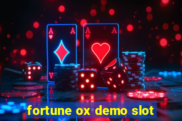 fortune ox demo slot