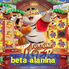 beta alanina