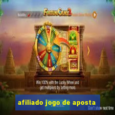 afiliado jogo de aposta