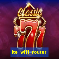 lte wifi router with sim card slot