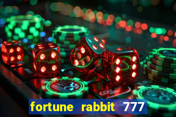 fortune rabbit 777 paga mesmo