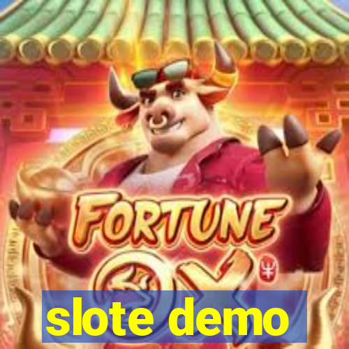 slote demo